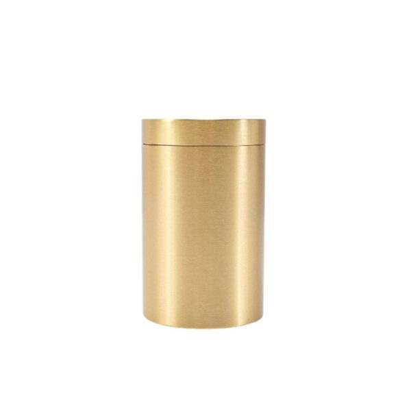 Cylindrical Brass Storage